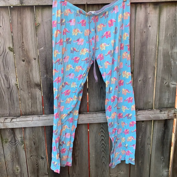 Intimates & Sleepwear Insomniax Elephant Pajama Pants Sz Xl Poshmark